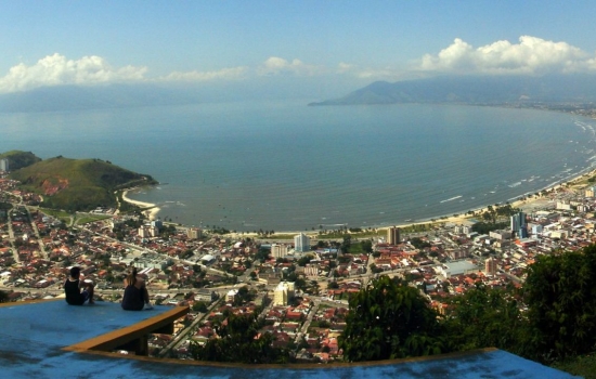 Vista do morro Santo Antonio